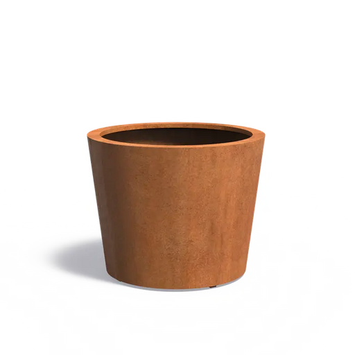 Conic planter corten CC5.1