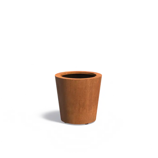 Conic planter corten CC8.2