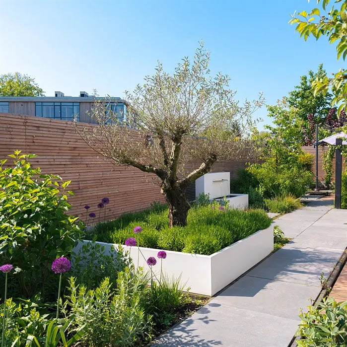 Aluminium plantenbak zonder bodem