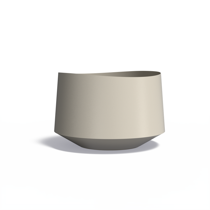 VELIS ronde aluminium plantenbak 120x80 cm