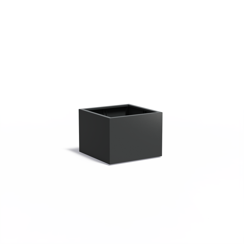 CARREZ aluminium plantenbak 80x80x60 cm met bodem