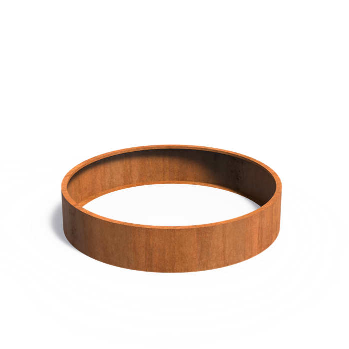 Cortenstahl Pflanzkübel CIRCUM ohne Boden | ø 200 x 40 cm
