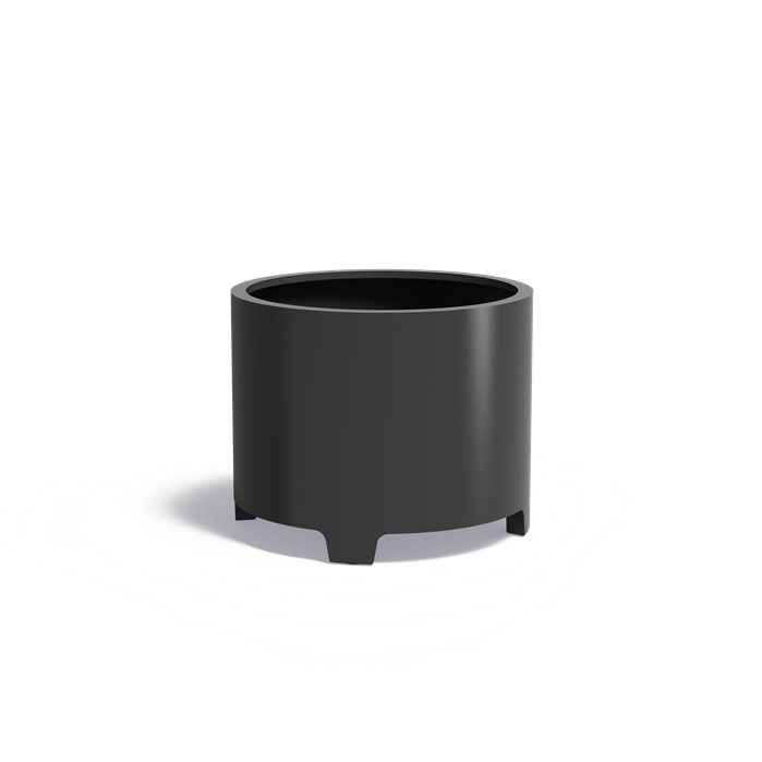 Aluminium Pflanzkübel CIRCUM mit Füßen | ø 100 x 80 cm