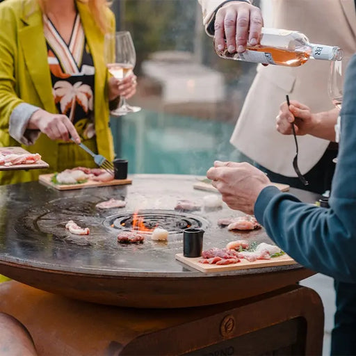 sfeer buitenkeuken Seare Piezo