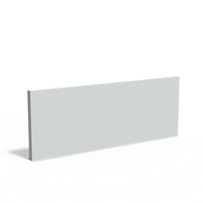 Polyester Gartenmauer | 400 x 15 x 150 cm