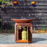 Cortenstaal buitenkeuken Seare Piezo 2