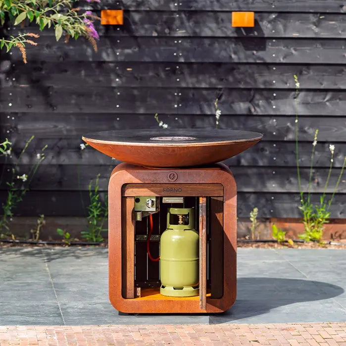 Cortenstaal buitenkeuken Seare Piezo 2