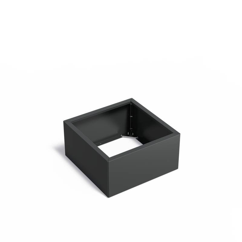 Gecoat stalen plantenbak CARREZ Connect 80 x 80 x 40 cm