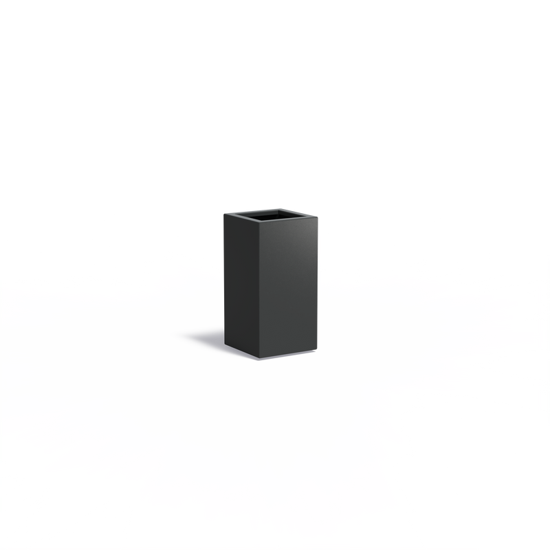 Aluminium Pflanzkübel CARREZ | 40 x 40 x 80 cm