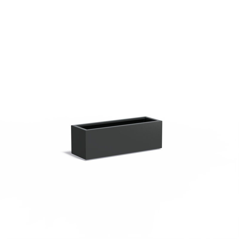 Aluminium Pflanzkübel CARREZ | 120 x 40 x 40 cm