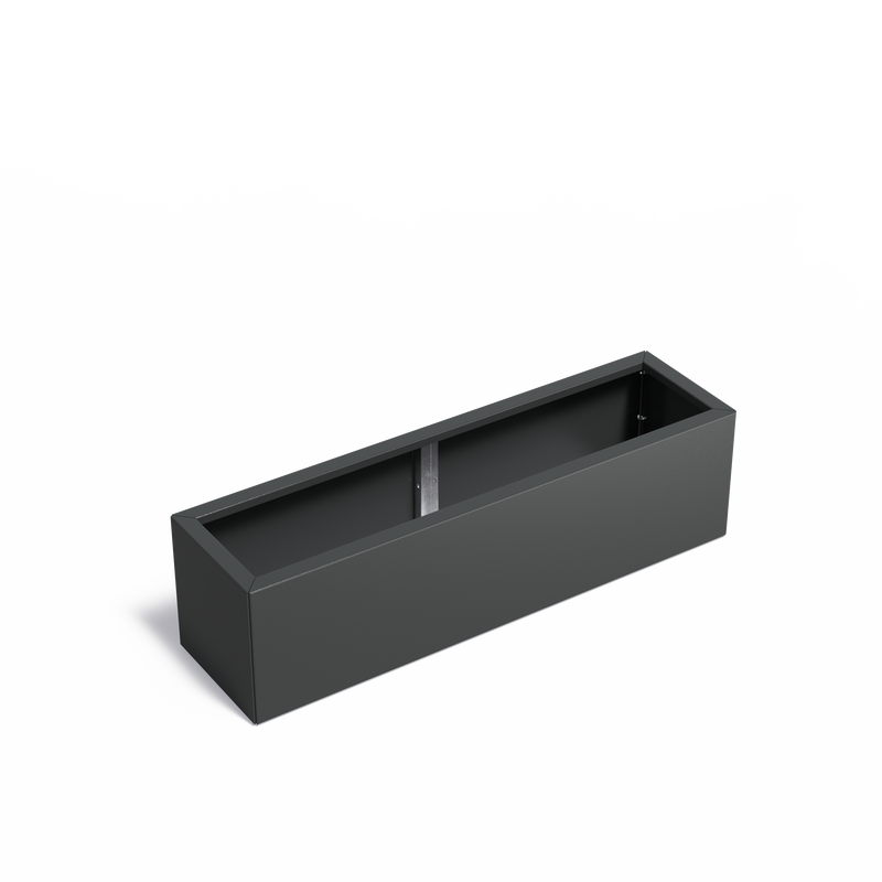 Gecoat stalen plantenbak CARREZ Connect 150 x 40 x 40 cm
