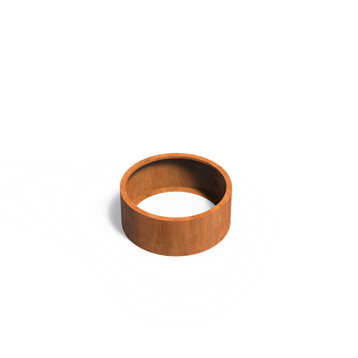 Cortenstahl Pflanzkübel CIRCUM ohne Boden | ø 100 x 40 cm