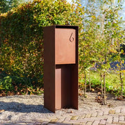 Cortenstaal letterbox Flyn
