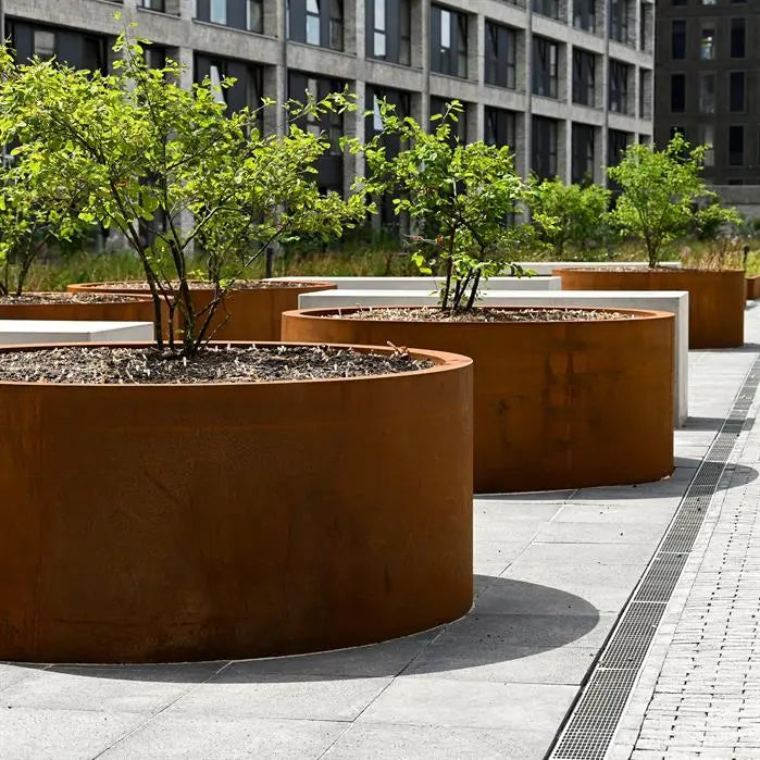 Plantenbak Circum corten