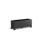 Aluminium plantenbak met poten AFP22.1