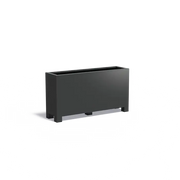 Aluminium plantenbak met poten AFP24.1