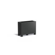 Aluminium plantenbak met poten AFP24.3