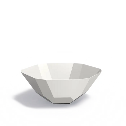 Aluminium planter Facet AFT1