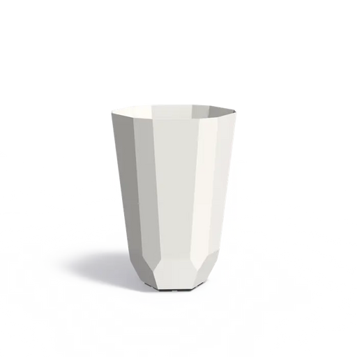 Aluminium planter Facet AFT4