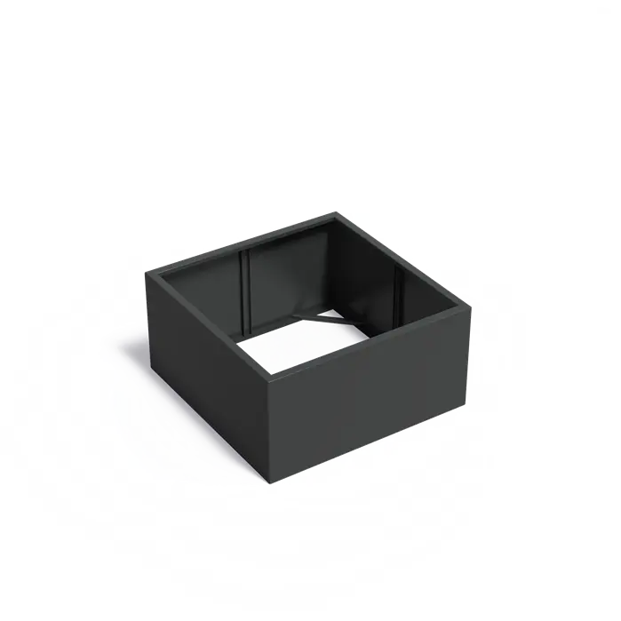 Aluminium plantenbak zonder bodem AFW4.2