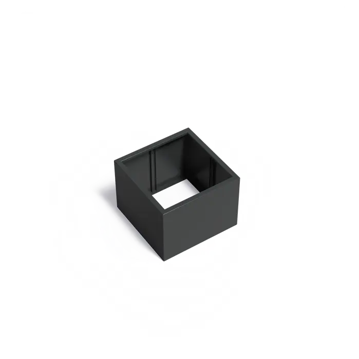 Aluminium plantenbak zonder bodem AFW6.2