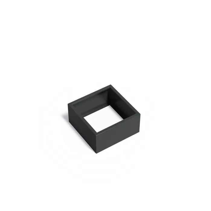 Aluminium plantenbak zonder bodem AFW6.3