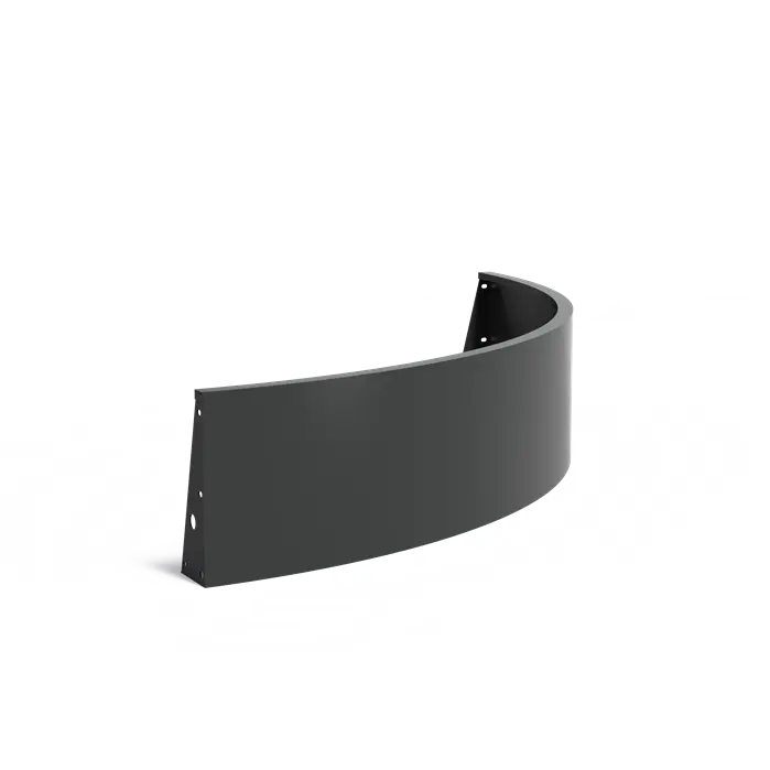 Aluminium keerwand ARCO4.500.2000