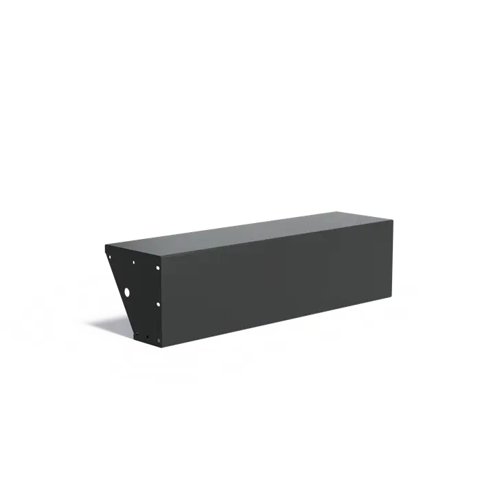 Aluminium keerwand RS4.400.1500.400