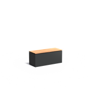 Adezz aluminium sokkel met zitting ASW32