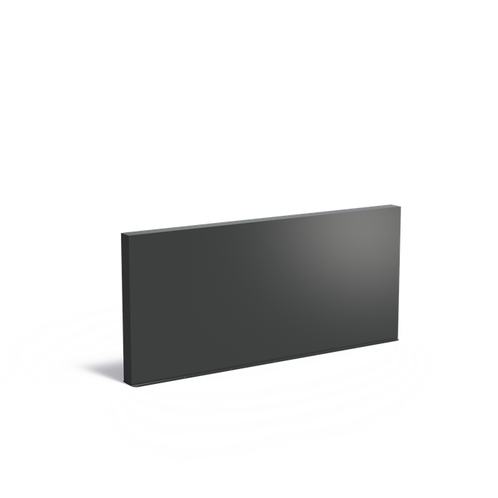 Aluminium tuinmuur AW2.1