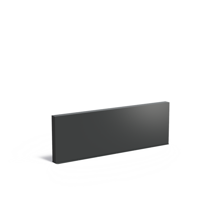 Aluminium tuinmuur AW2.2