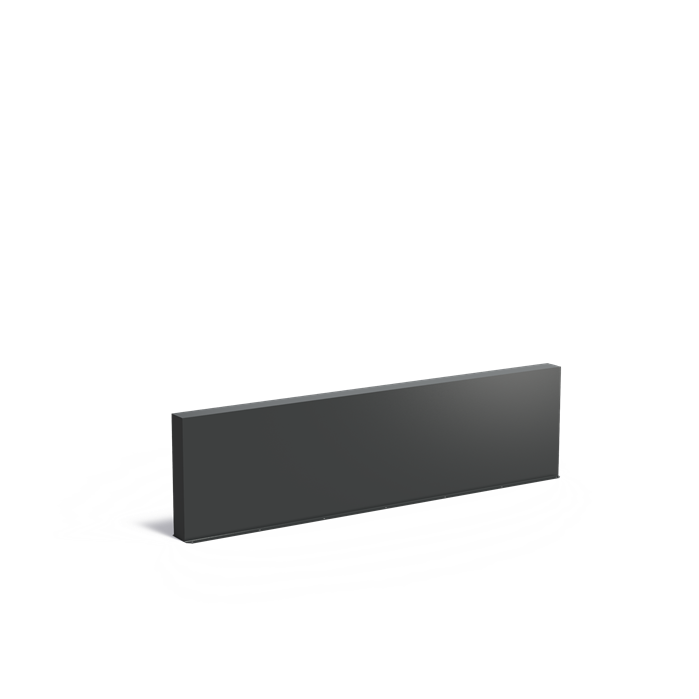 Aluminium tuinmuur AW2.3