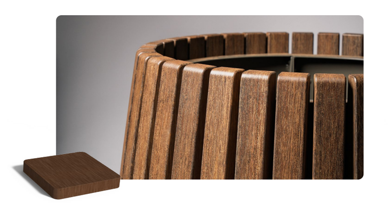 Adezz Planter Mori - Bamboe