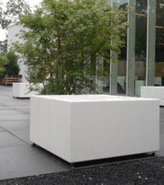 Sfeer aluminium sokkel wit vierkant