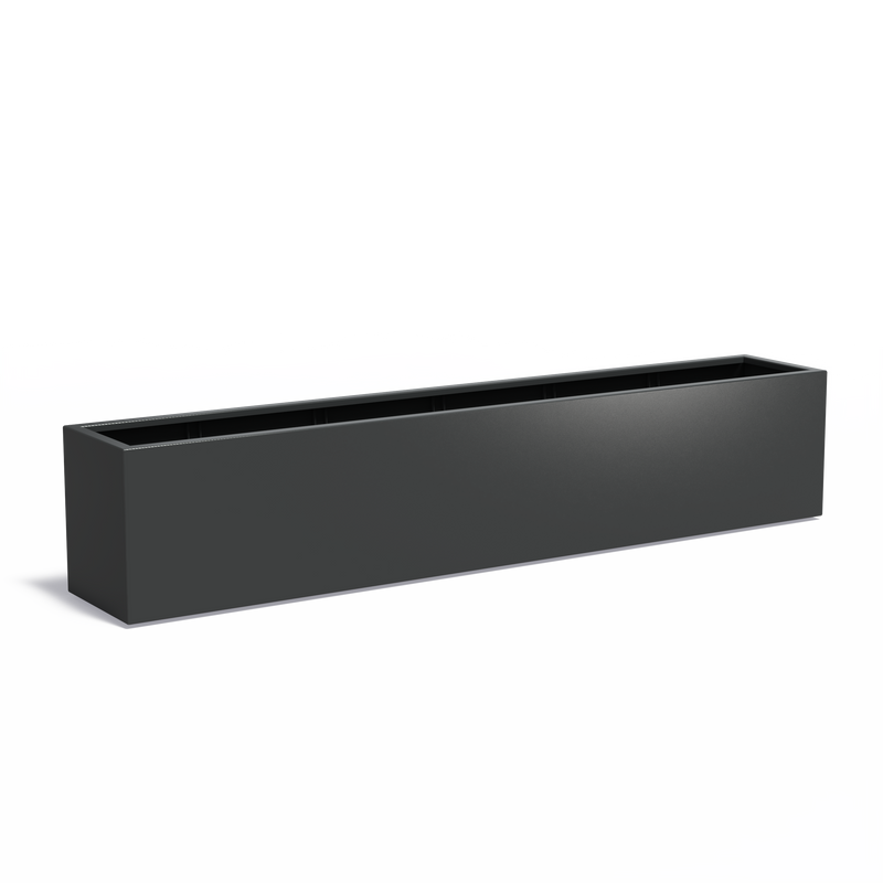 CARREZ aluminium plantenbak 300x50x60 cm met bodem