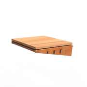 Werkblad verlengstuk hout 