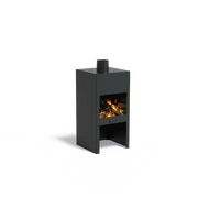 STIG buitenhaard zwart