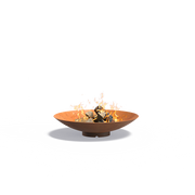 Cortenstalen vuurschal Halo BNS3