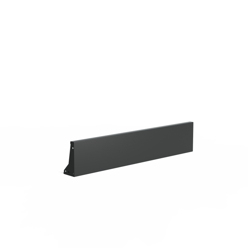 Gecoat stalen keerwand 150 x 15 x 30 cm – recht, smalle bovenrand