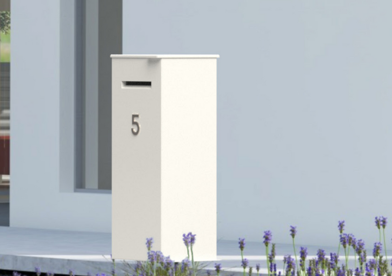 Adezz-Brievenbus aluminium