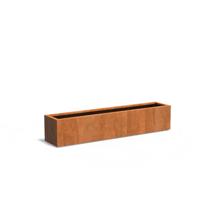 Carrez plantenbak cortenstaal CA25