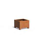 Carrez plantenbak corten met poten CAP6.2