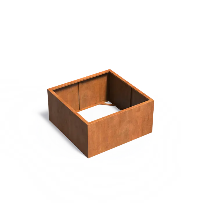 Corten plantenbak zonder bodem CAW4.2