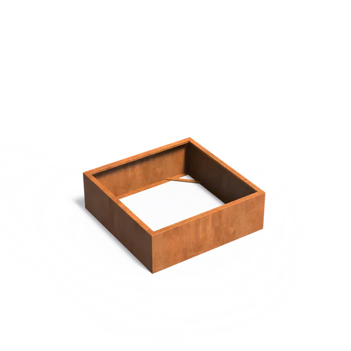 Corten plantenbak zonder bodem CAW4.3