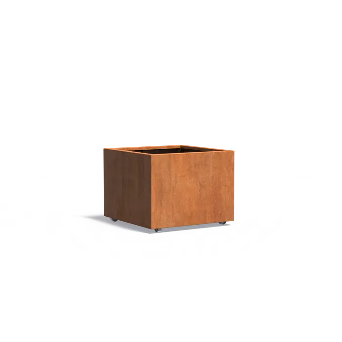 Carrez corten met wielen CAWL6.2