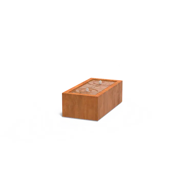 Adezz cortenstaal watertafel CB7.2