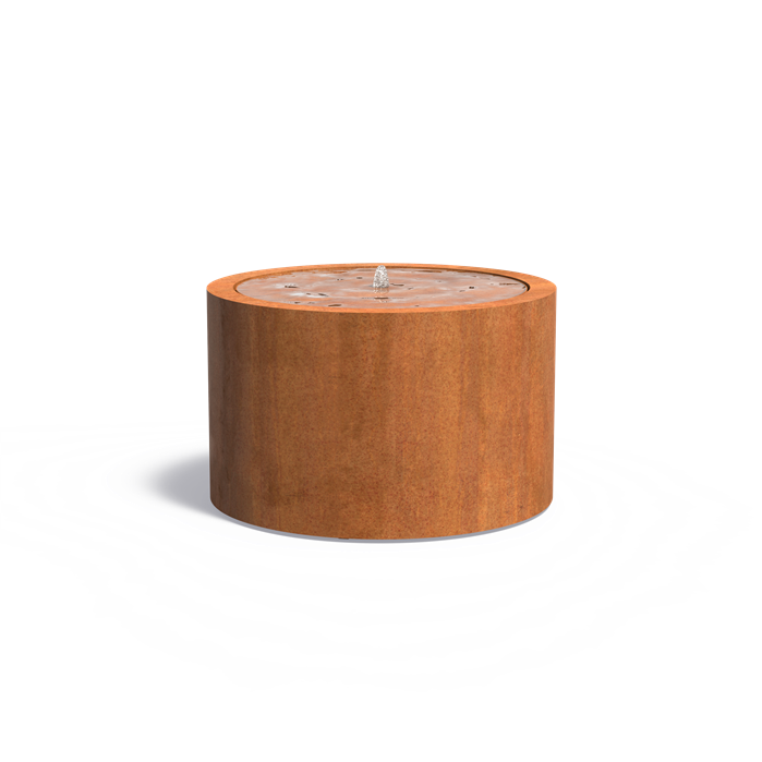 Adezz ronde watertafel corten CBR2