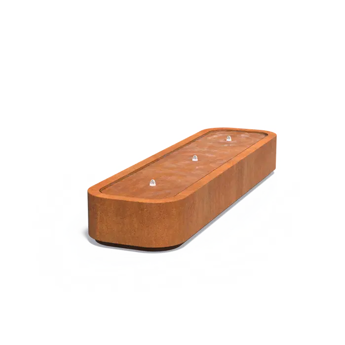 Cortenstaal watertafel CBV4