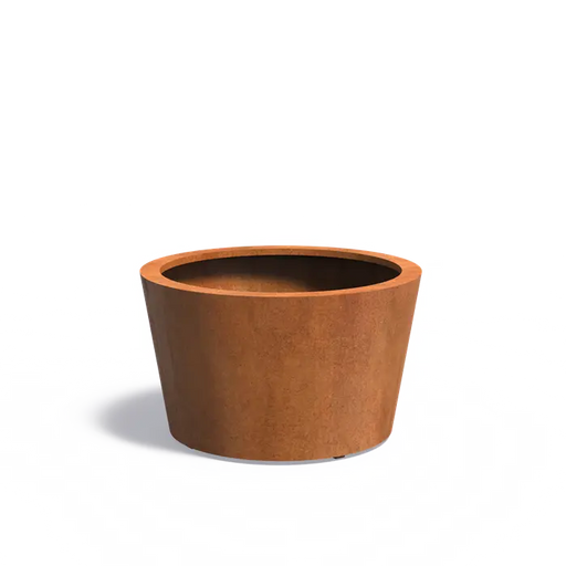 Conic planter corten CC5.2
