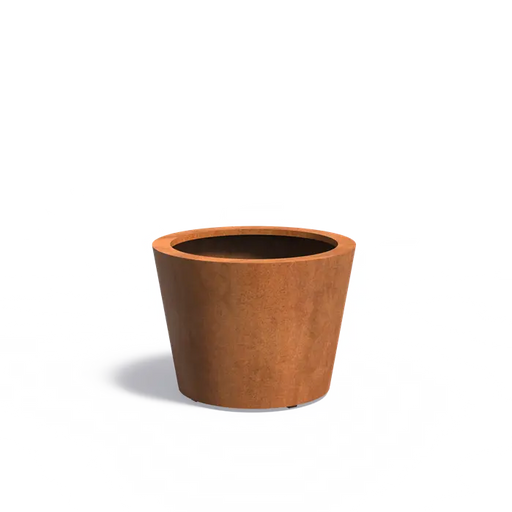 Conic planter corten CC6.2